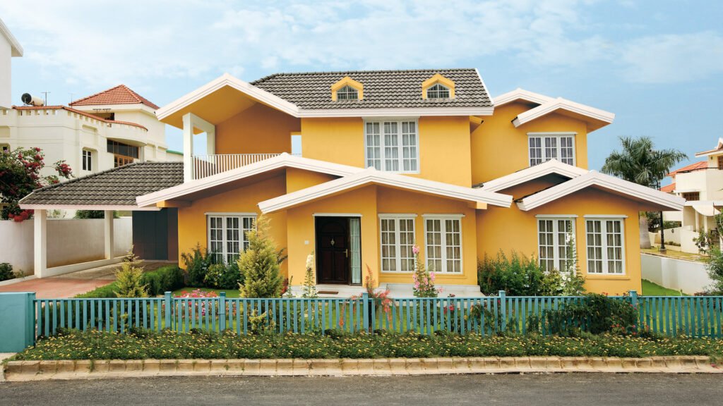 yellow colour Exterior image